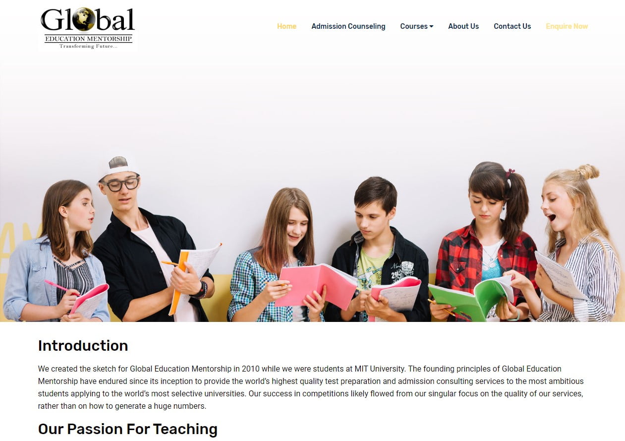 Global Education Mentorship preview